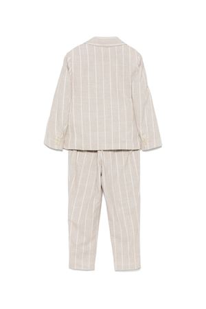 beige cotton two-piece ELEVENTY KIDS | EW3P20I0267167AV